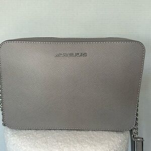 Michael Kors Taupe Crossbody Bag